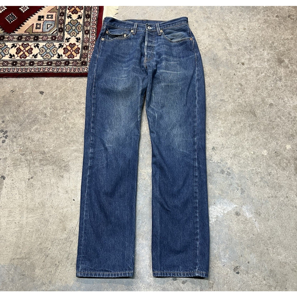 Levis 501 XX Vintage 2003 Jeans Button Fly Dark Wash Fade Men’s 31x32.5
